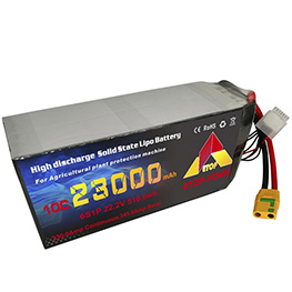 23000mAh 6S 22.2V 10C Solid-State Battery for Agricultural Drones