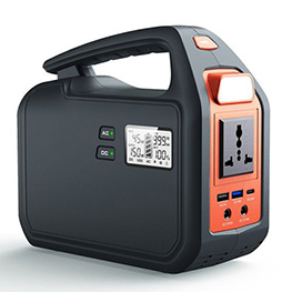150W Portable Solar Generator | Outdoor Power Station with Rechargeable Battery Pack