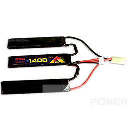 Battfix 11.1V 1400mAh 25C 3S LiPo Battery